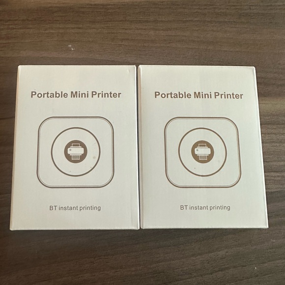 Two Portable Mini Printers - Picture 5 of 6